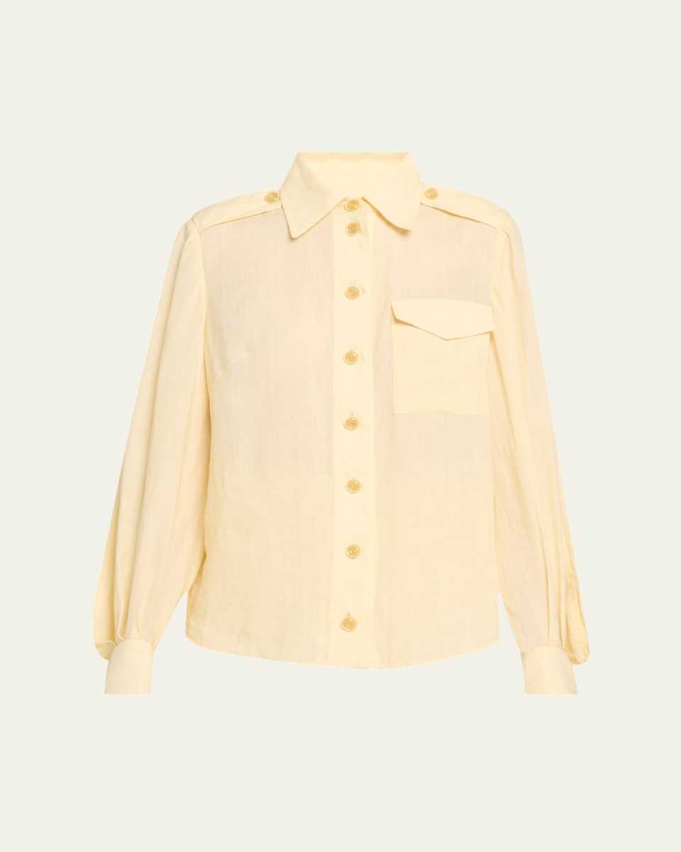 Ramie Utility Shirt